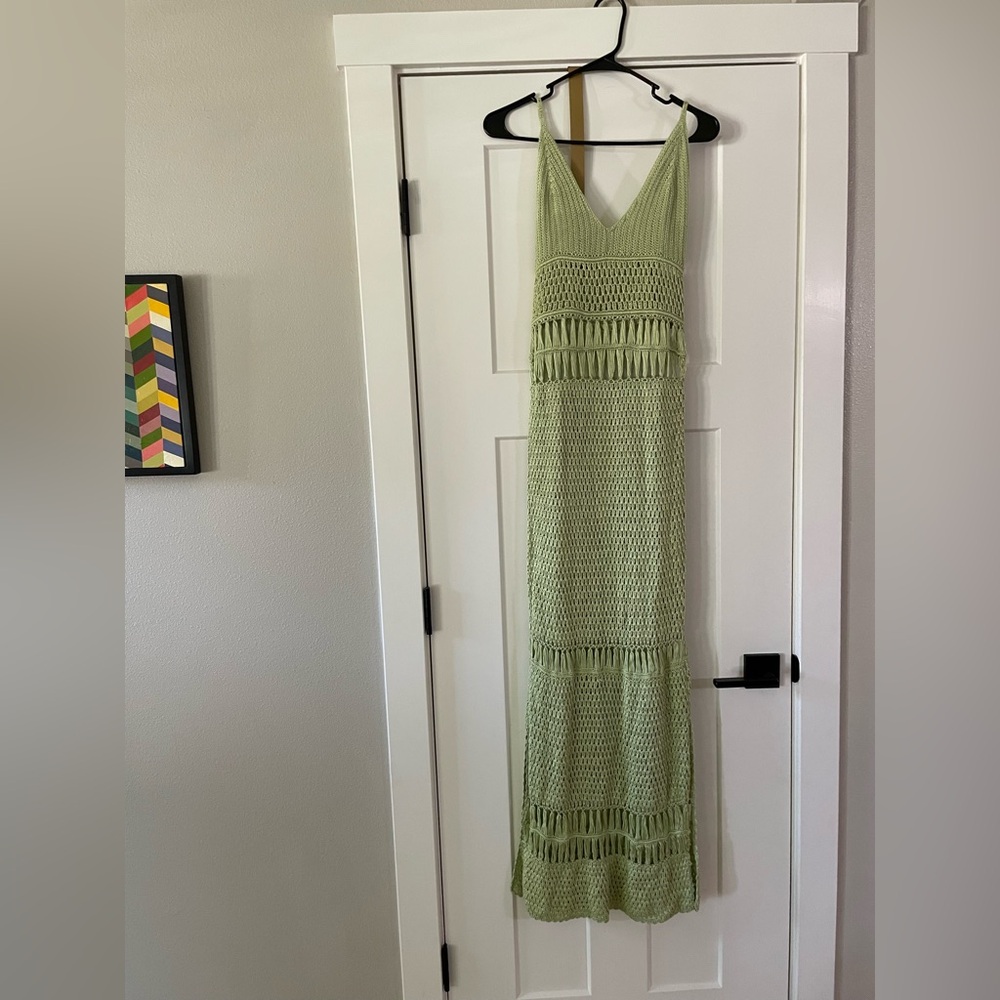 Flook the Label Luana Crochet Maxi Dress